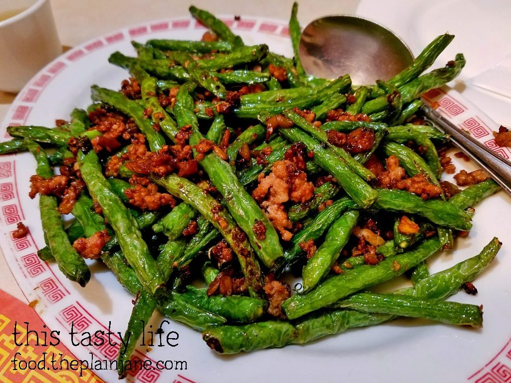 Green Beans with Pork at Peking Restaurant | Westminster, CA