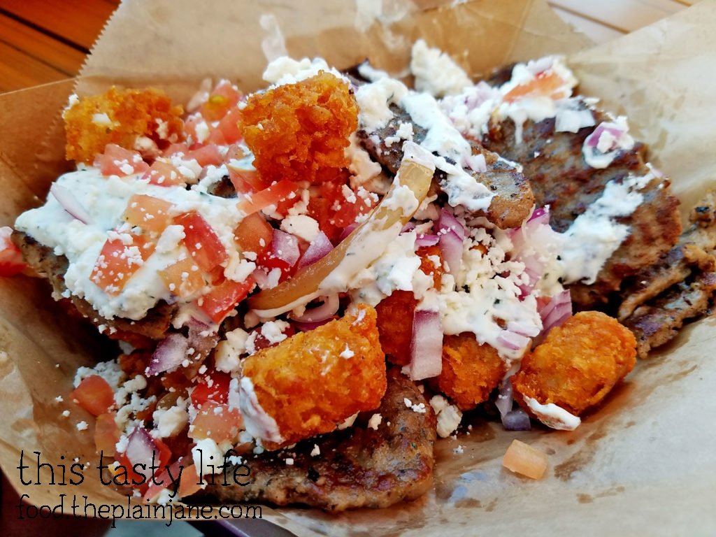 Gyro Tots at Funky Fries and Burgers - El Cajon, CA