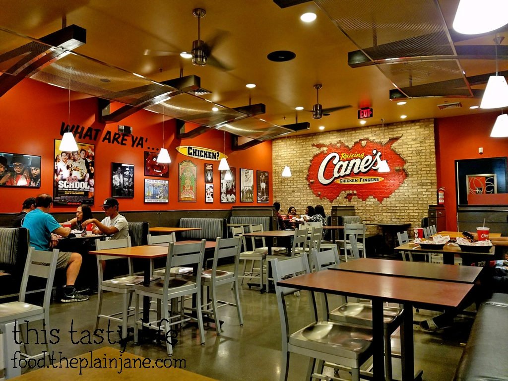 Interior at Raising Cane's Chicken Fingers