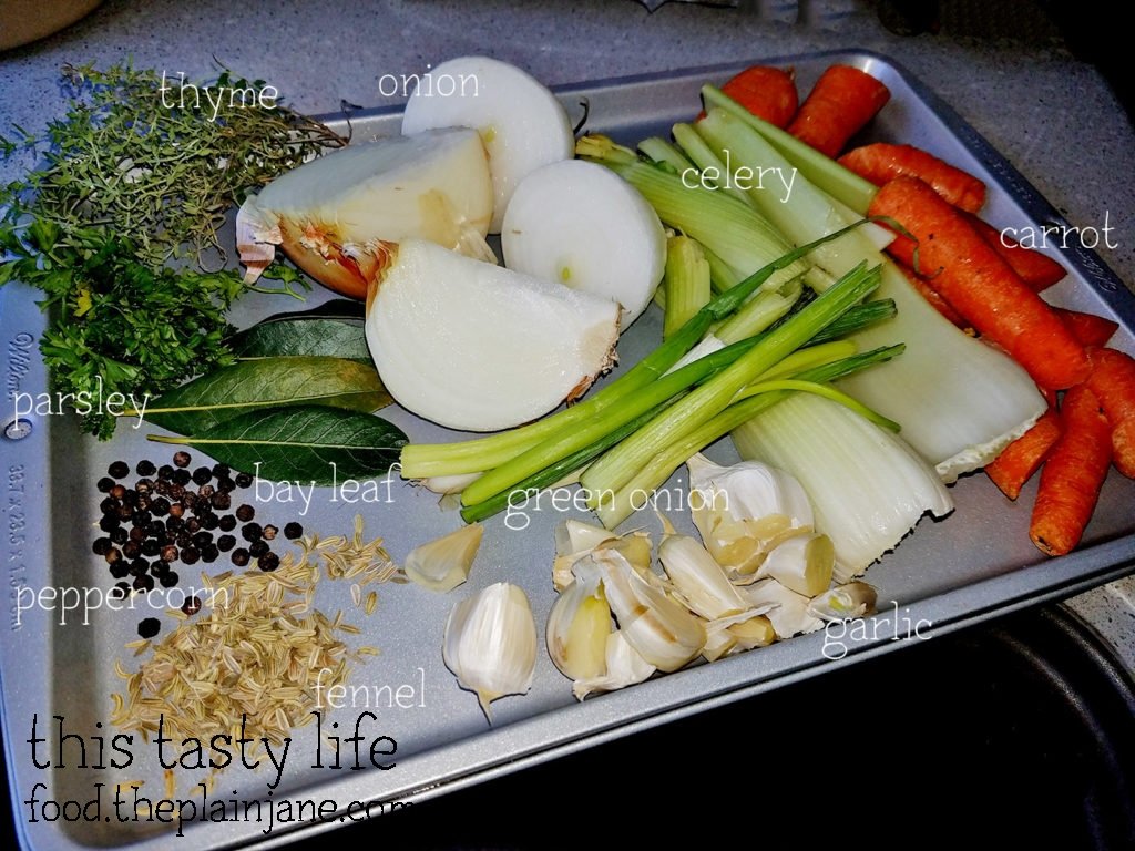 Aromatics for Pork Bone Broth | This Tasty Life