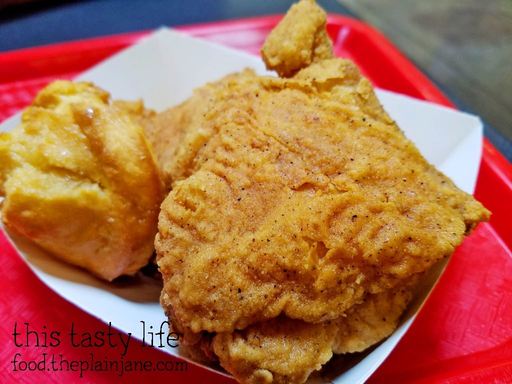 Fried Chicken combo at Krispy Krunchy Chicken - San Diego, CA