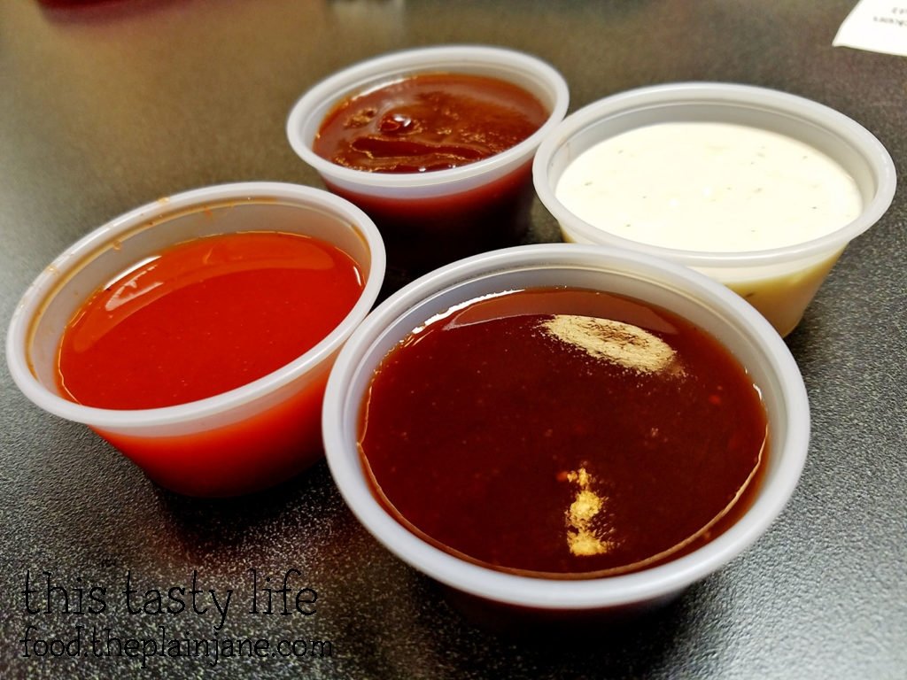 Sauces at Krispy Krunchy Chicken - San Diego, CA