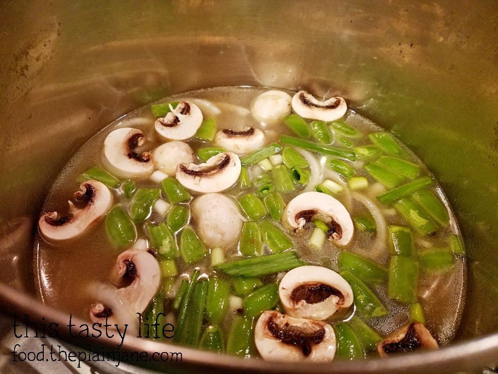 Pork Bone Broth with Veggies | This Tasty Life
