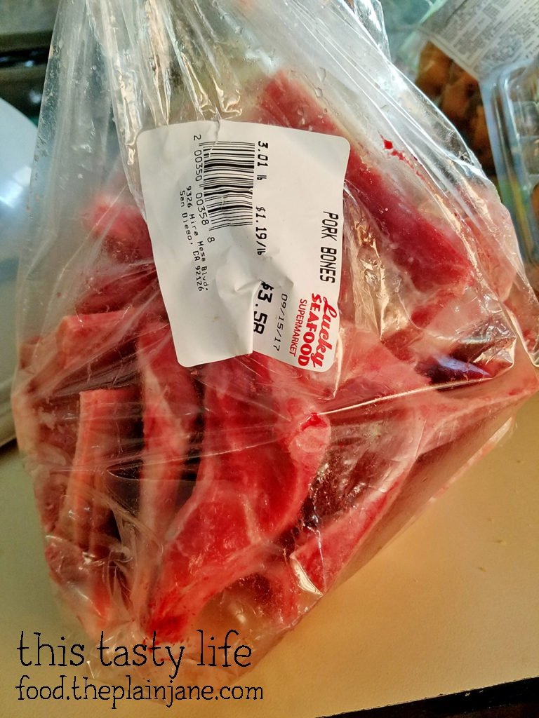 Pork Bones for Pork Bone Broth | This Tasty Life