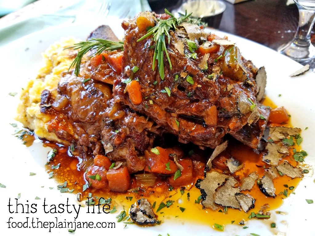 Short Rib with Black Truffles - Osteria Panevino in San Diego, CA