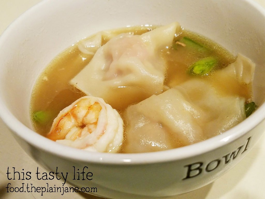 Wonton Soup with Pork Bone Broth | This Tasty Life