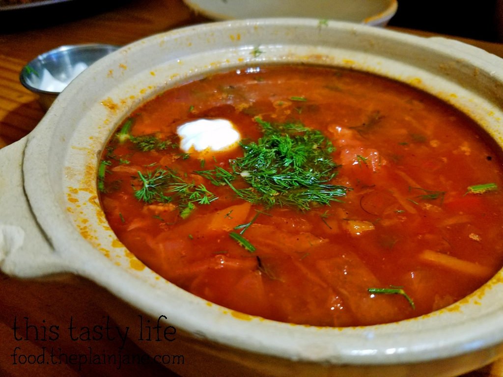Borscht - Kafe Sobaka Restoran Pomegranate - San Diego, CA