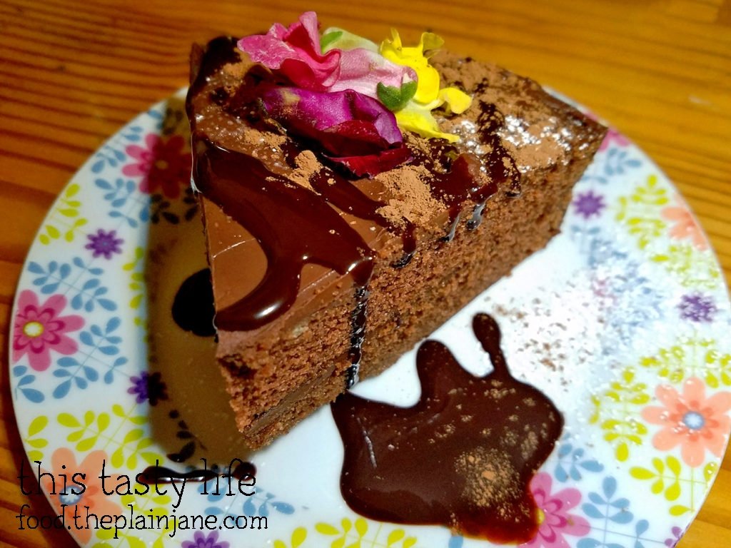 Chocolate Cake - Kafe Sobaka Restoran Pomegranate - San Diego, CA