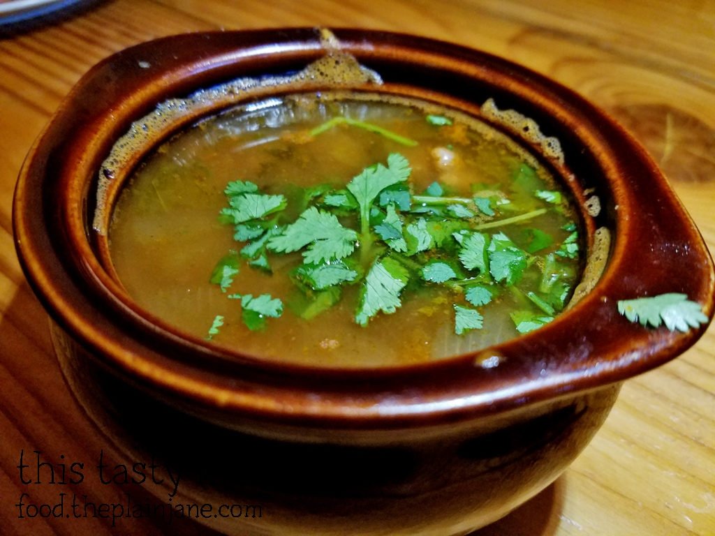 Kharcho Soup - Kafe Sobaka Restoran Pomegranate - San Diego, CA