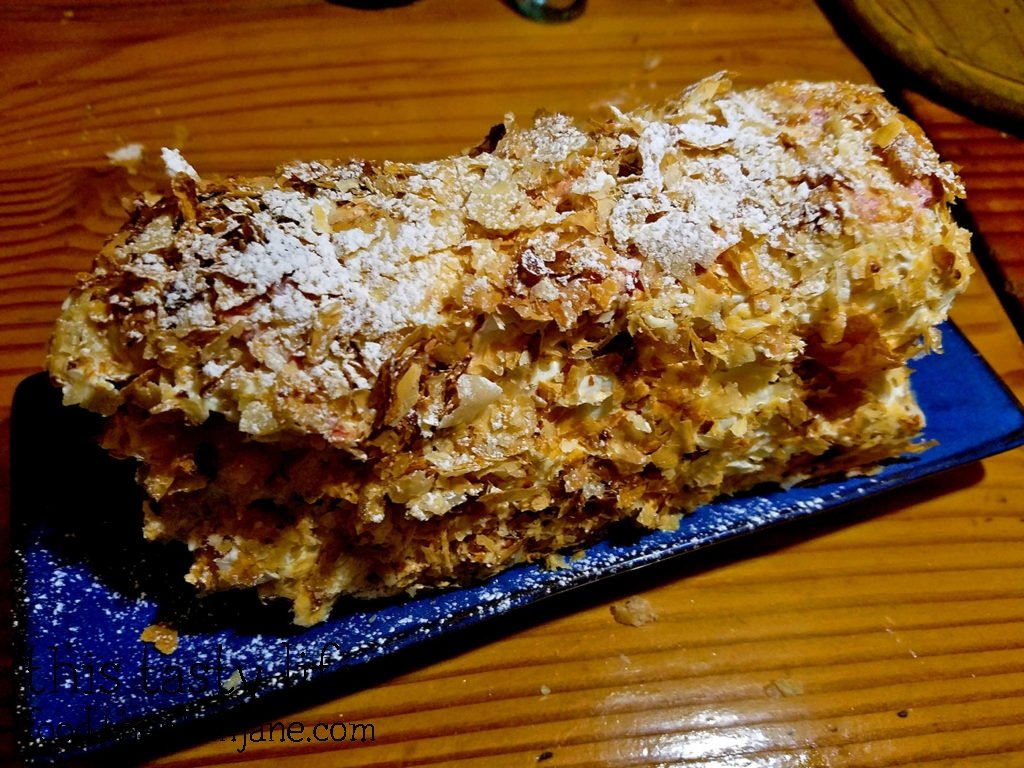 Napolean Dessert - Kafe Sobaka Restoran Pomegranate - San Diego, CA