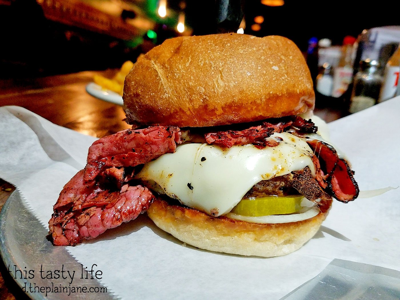 Burgers at The Balboa Bar & Grill
