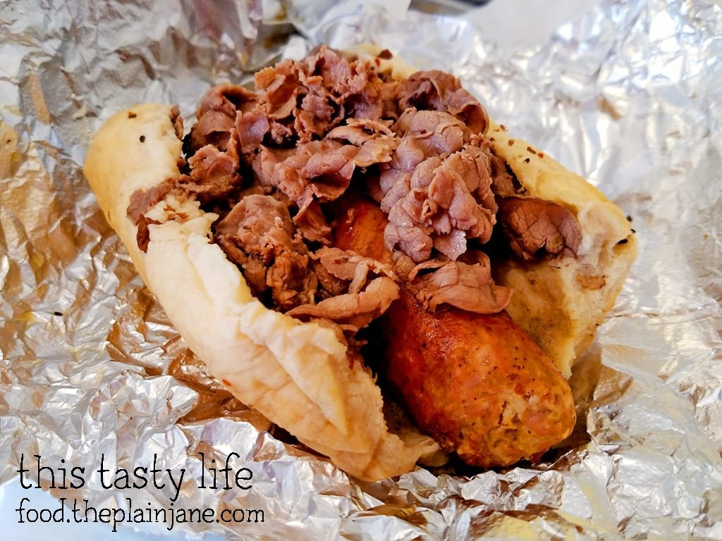 Italian Beef & Sausage Sandwich at Snappy Dog Chicago - San Diego, CA