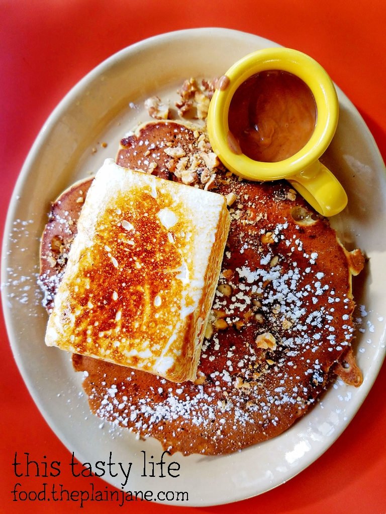 Nana's Hot Cocoa Pancakes - Snooze AM Eatery in La Jolla, CA