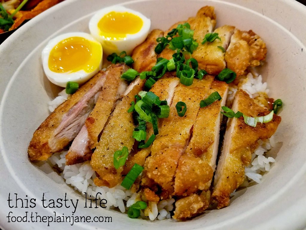 Fried Chicken Adobo Bowl - Oi Asian Fusion - San Diego, CA