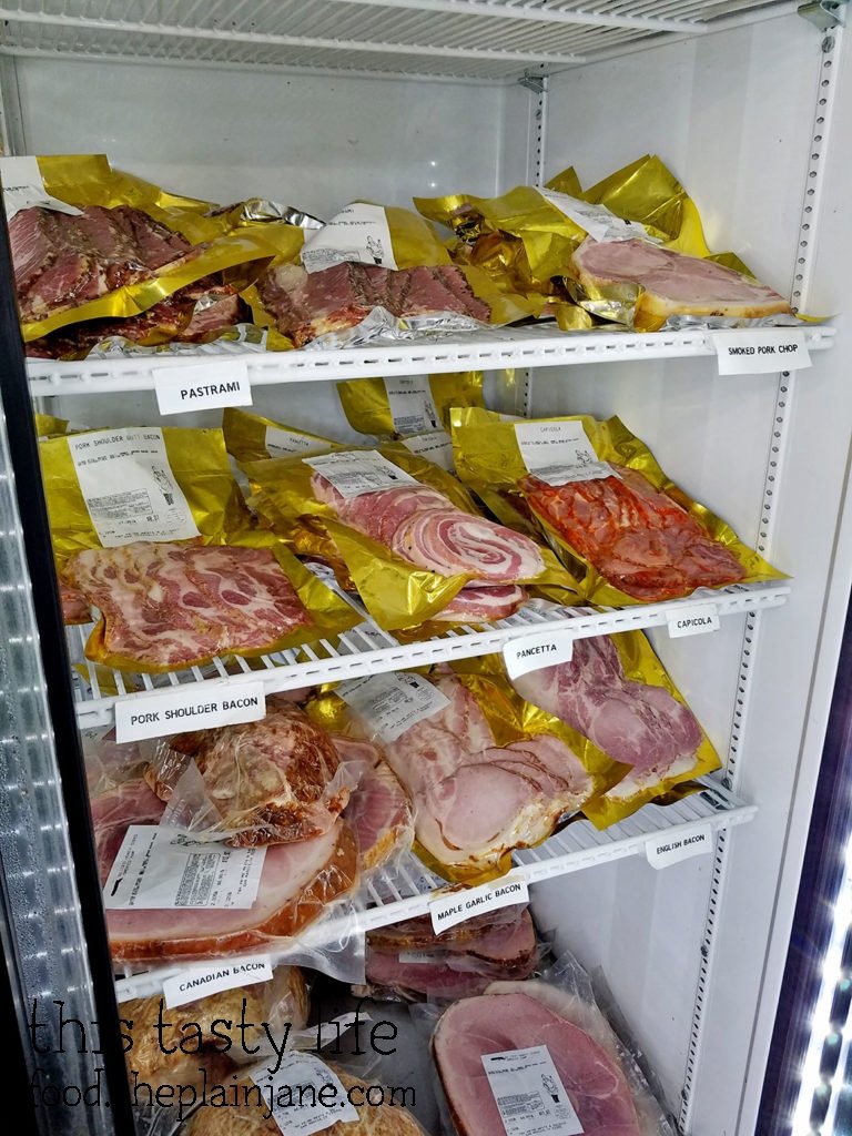 Bacon at T & H Prime Meats and Sausage