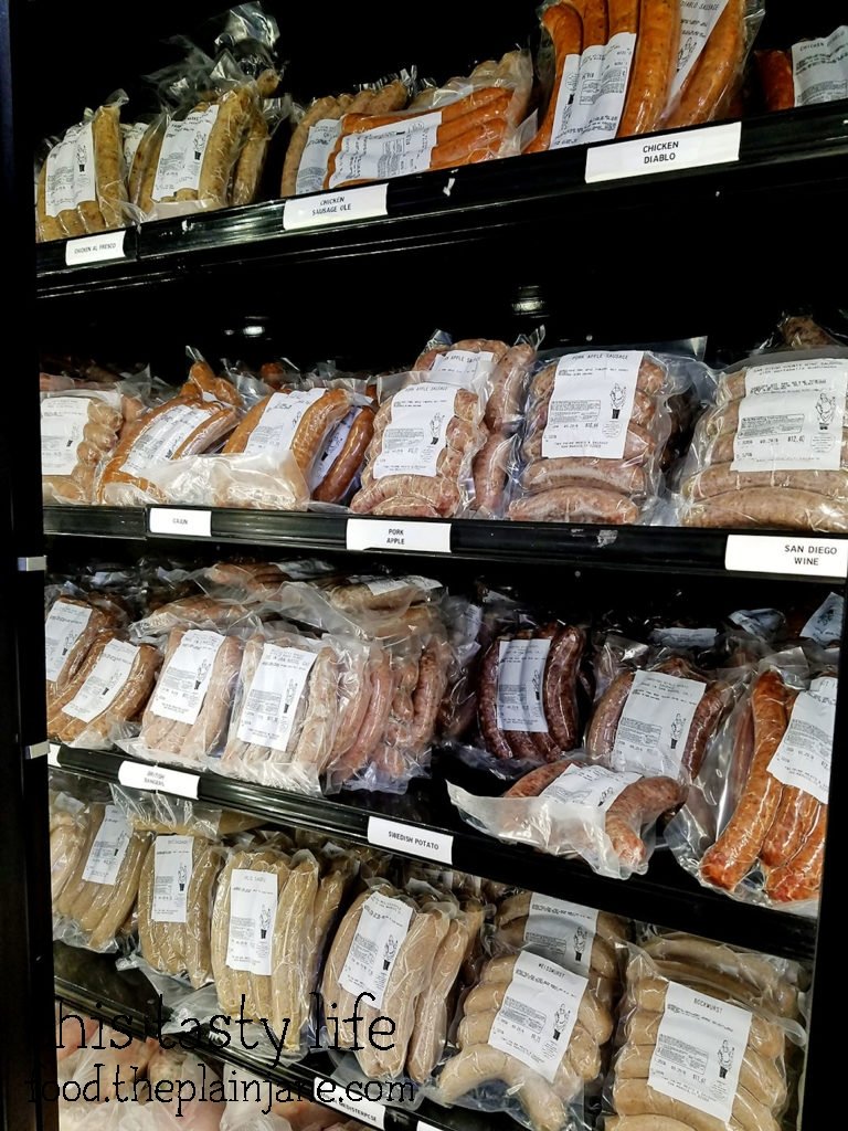Sausages at T & H Prime Meats and Sausage