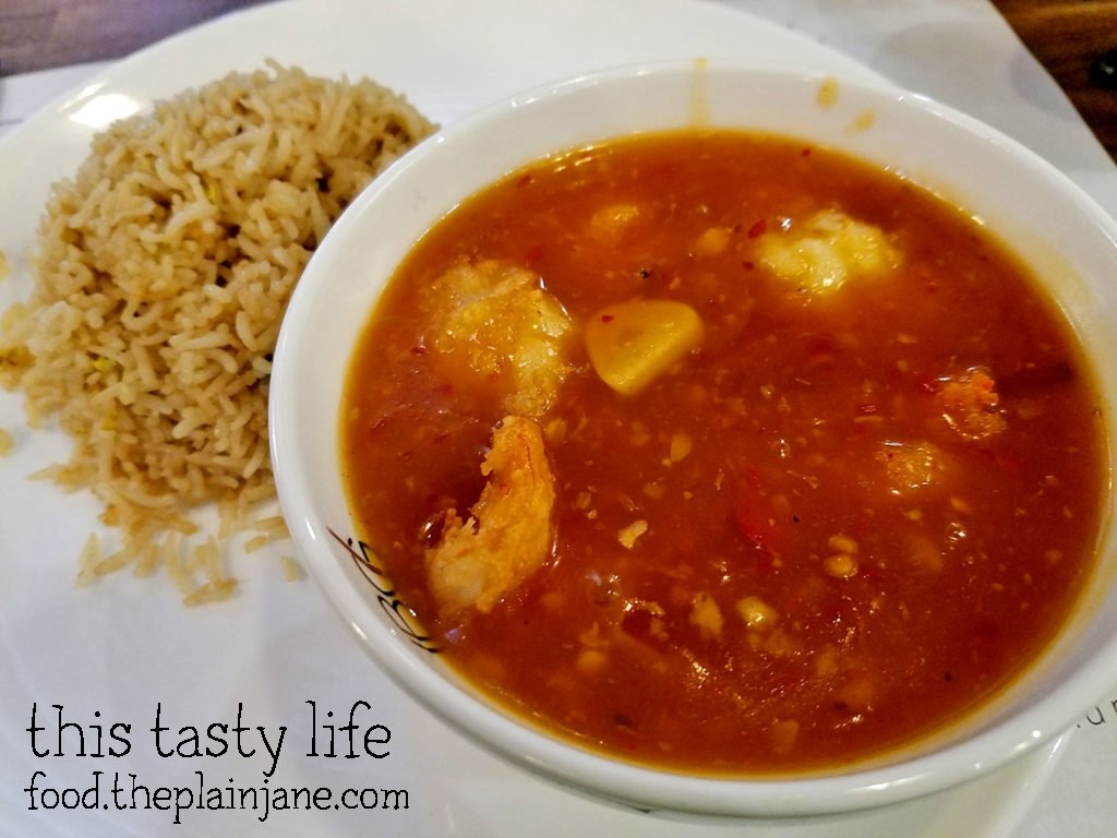 Hot Garlic Shrimp - Inchin's Bamboo Garden - San Diego, CA