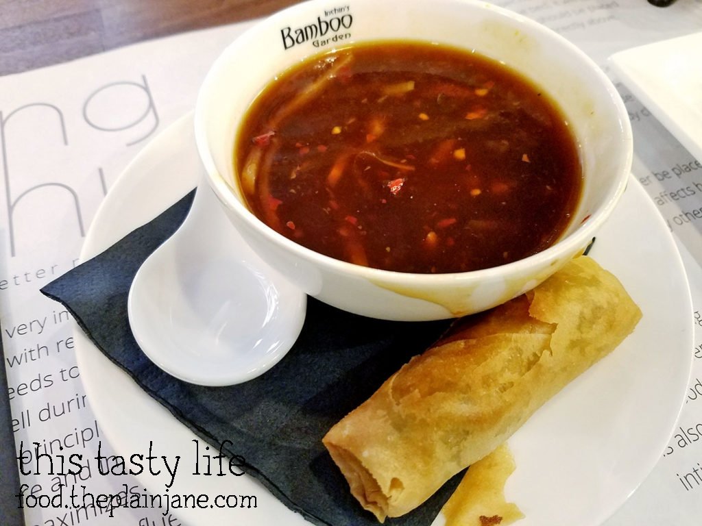 Soup + Spring Roll - Inchin's Bamboo Garden - San Diego, CA