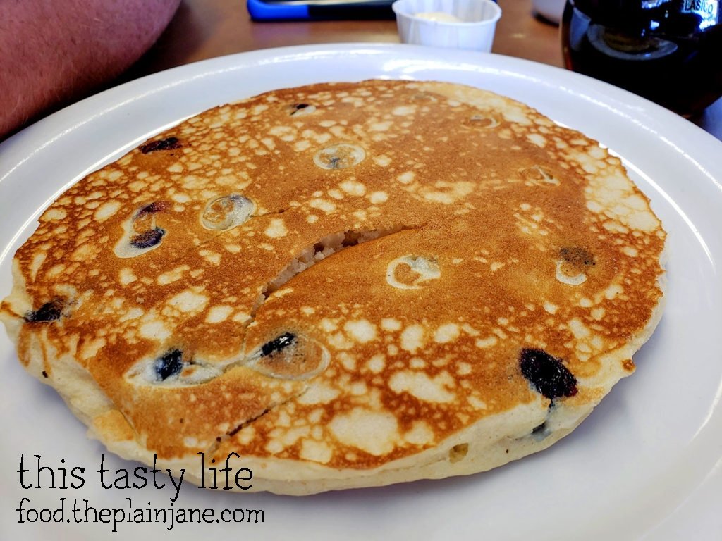 Blueberry Pancake - El Clasico Diner - Lemon Grove, San Diego, CA