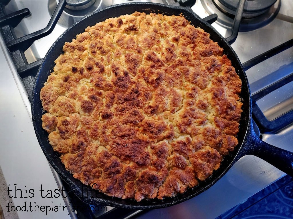 Bottom of Loquat Upside Down Cake