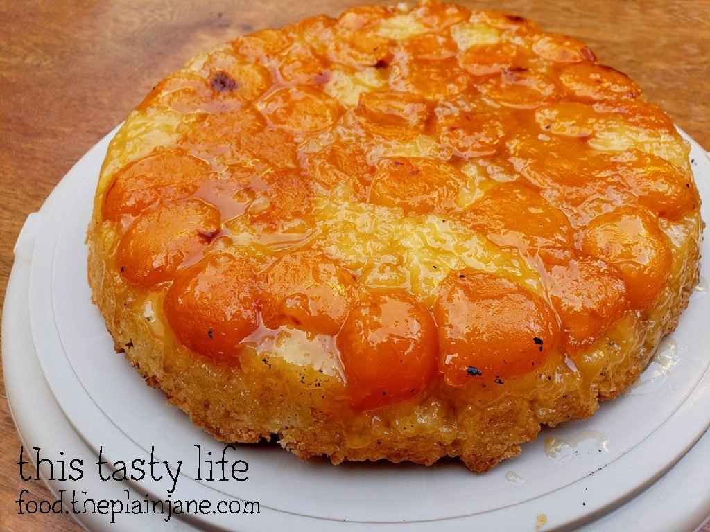 Loquat Upside Down Cake