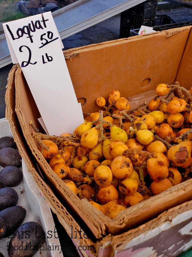 Loquats at the Mira Mesa Farmer's Market