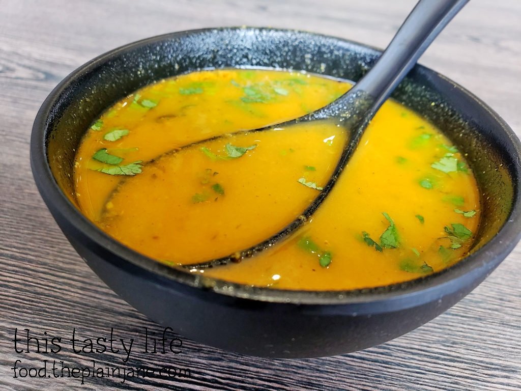 Soup with your lunch special at Curry N Kabab - San Diego, CA