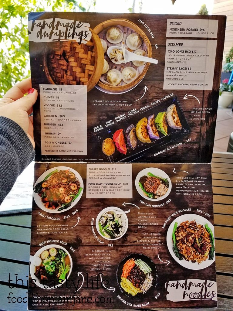 Menu at Steamy Piggy - San Diego, CA