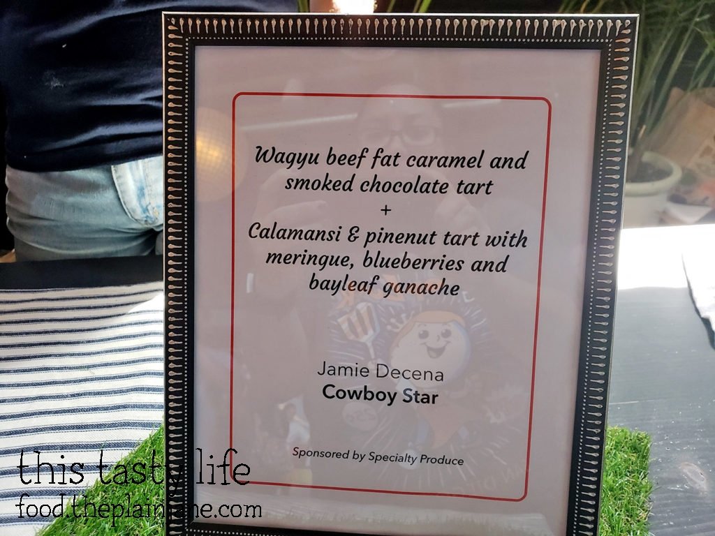 Cowboy Star menu at Chef Driven Bake Sale - San Diego, CA