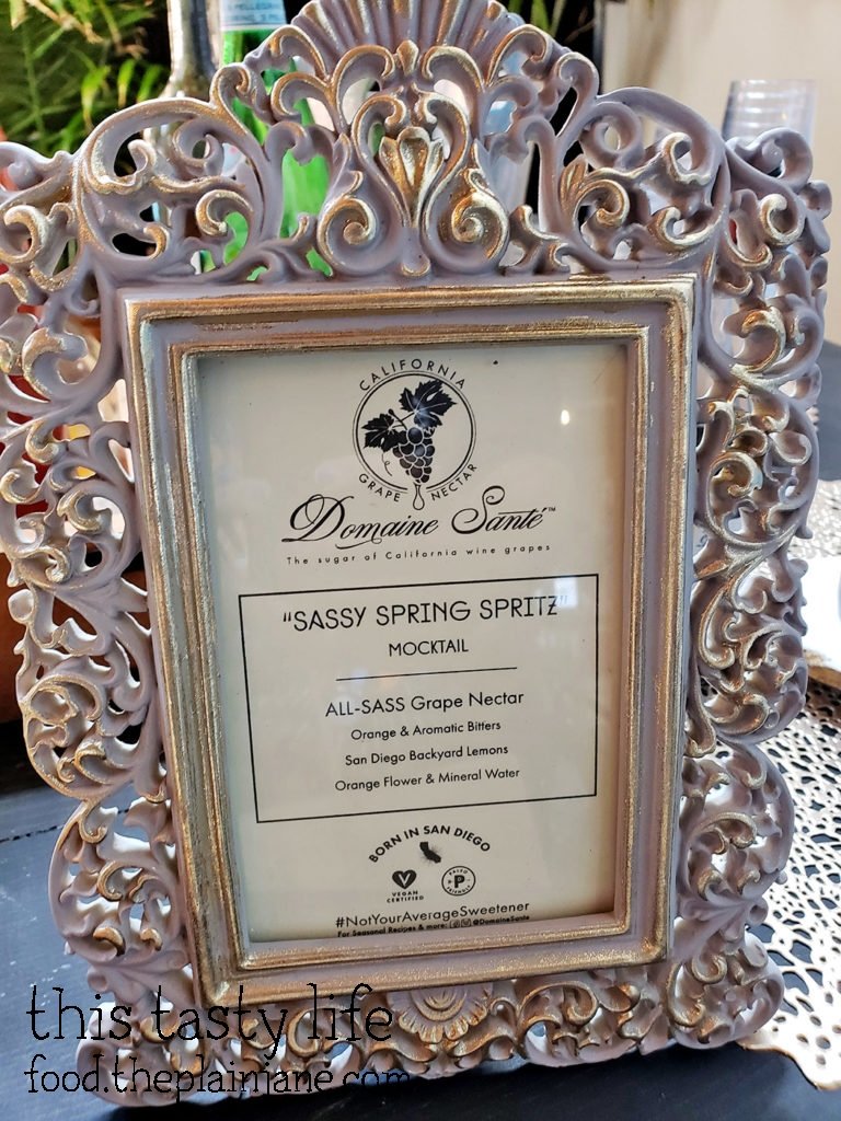 Domaine Sante Mocktail - Chef Driven Bake Sale - San Diego, CA