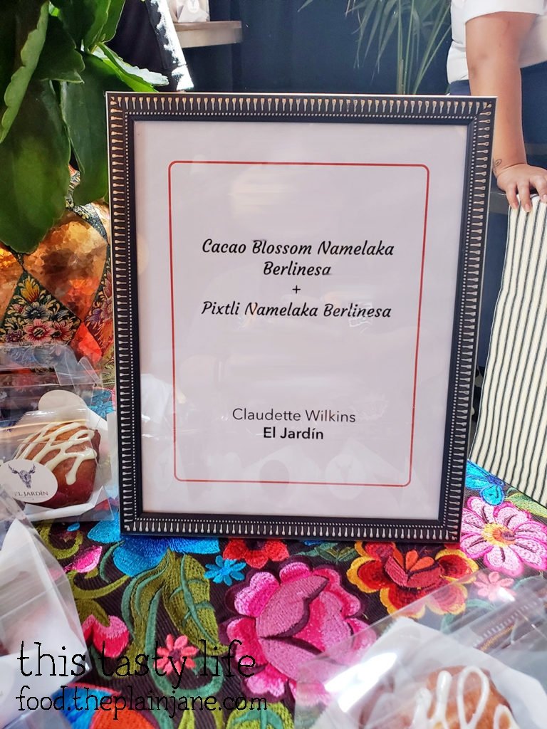 El Jardin menu at Chef Driven Bake Sale - San Diego, CA