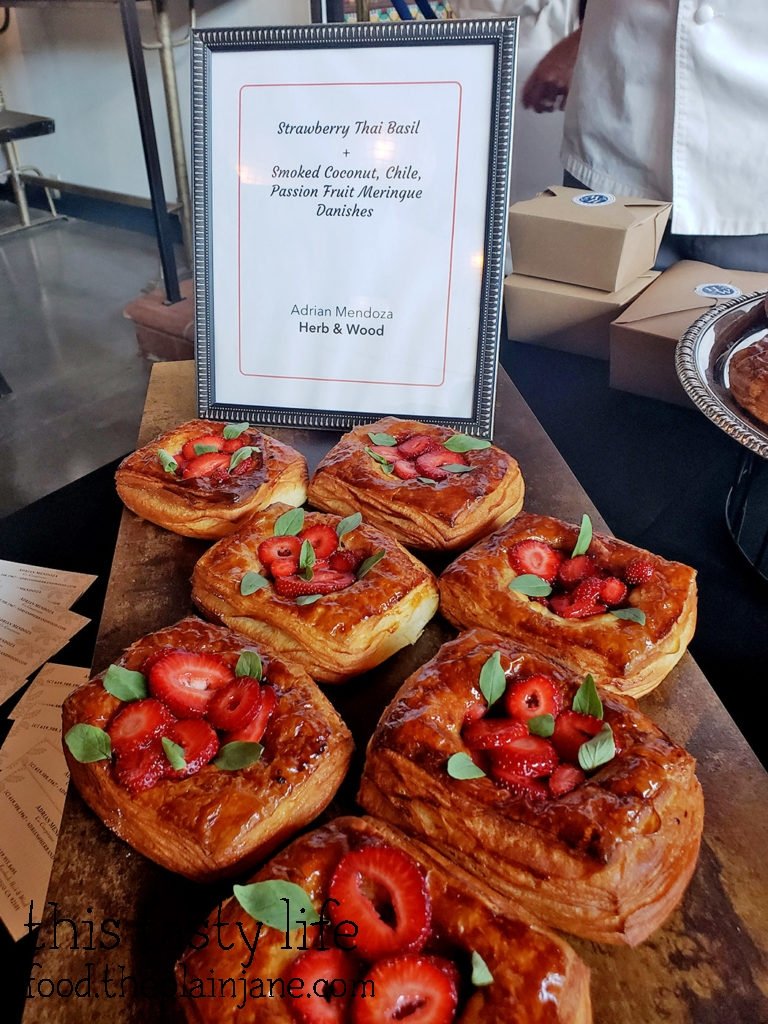 Herb and Wood menu at Chef Driven Bake Sale - San Diego, CA