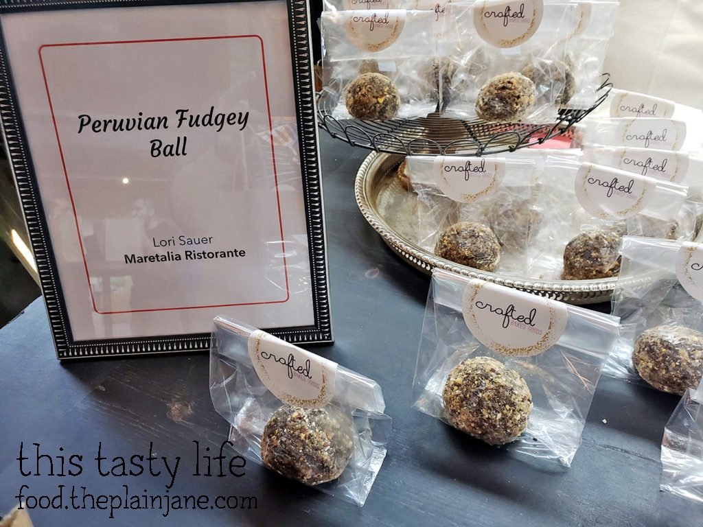Peruvian Fudgey Ball at Chef Driven Bake Sale - San Diego, CA