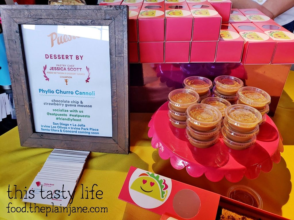 Puesto Menu at Chef Driven Bake Sale - San Diego, CA