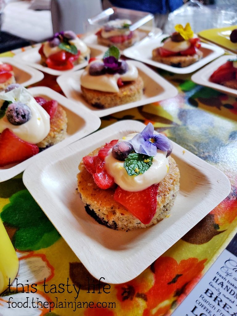 Berry Shortcake with Lemon Creme at Chef Driven Bake Sale - San Diego, CA