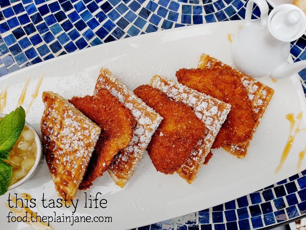 Fried Chicken Waffles at The Lazy Hippo - San Diego, CA