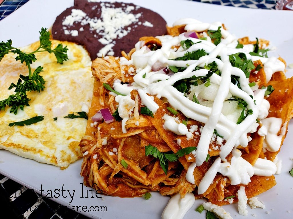 Chilaquiles at The Lazy Hippo - San Diego, CA