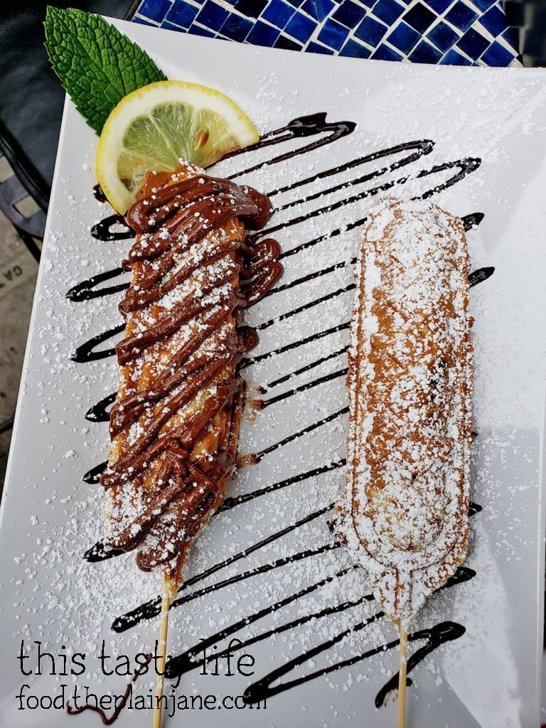 Crepe on a Stick at The Lazy Hippo - San Diego, CA