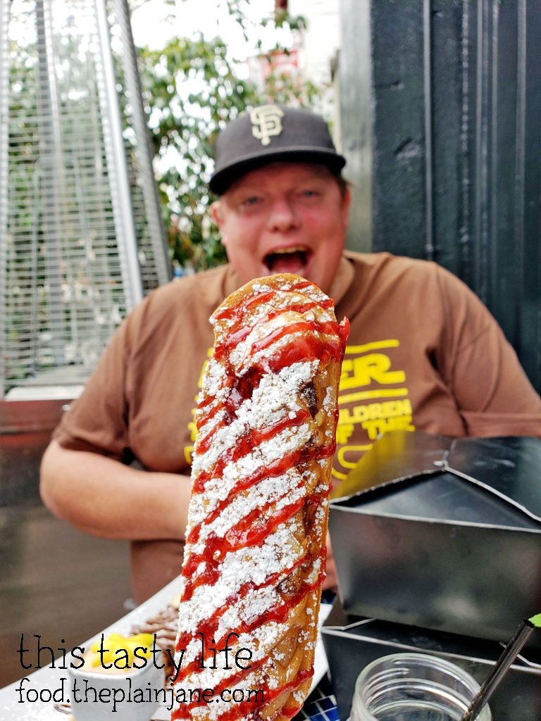 Jake and Crepes on a Stick at The Lazy Hippo - San Diego, CA