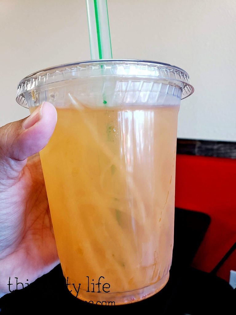 Melon Juice at Tambayan Filipino BBQ & Grill - San Diego, CA