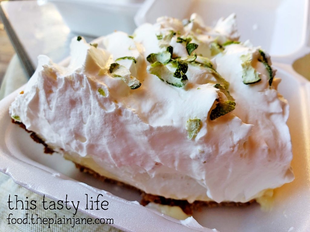 Key Lime Pie at Janet's Montana Cafe - Alpine, CA