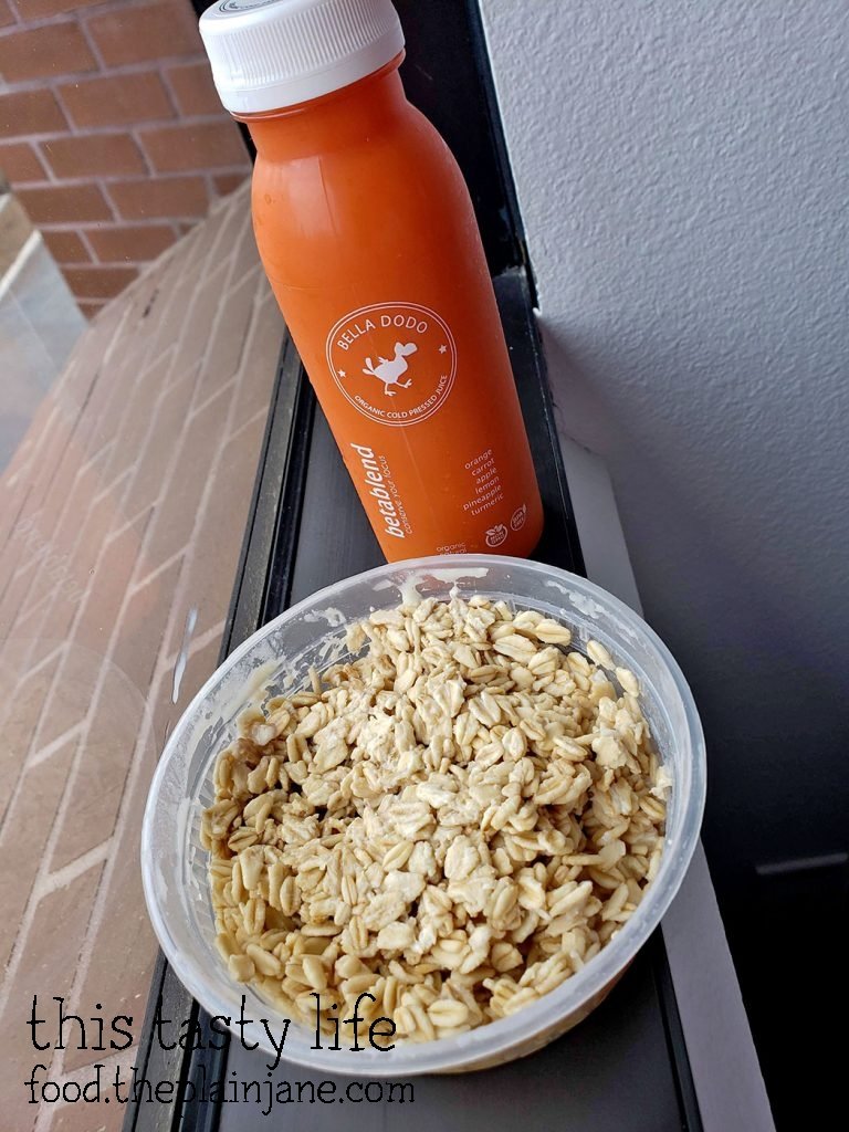 Overnight Oats and Juice from Eat Clean Meal Prep