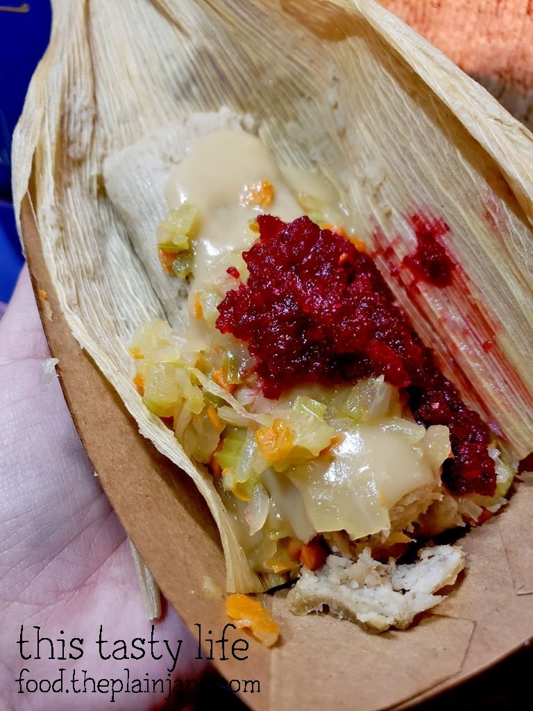 Turkey and Stuffing Tamale - Festival of Holidays - Disney California Adventure