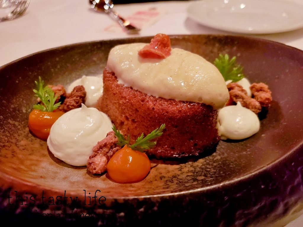 Carrot Cake with Browned Butter Maker's Mark Ice Cream at Cowboy Star - San Diego, CA