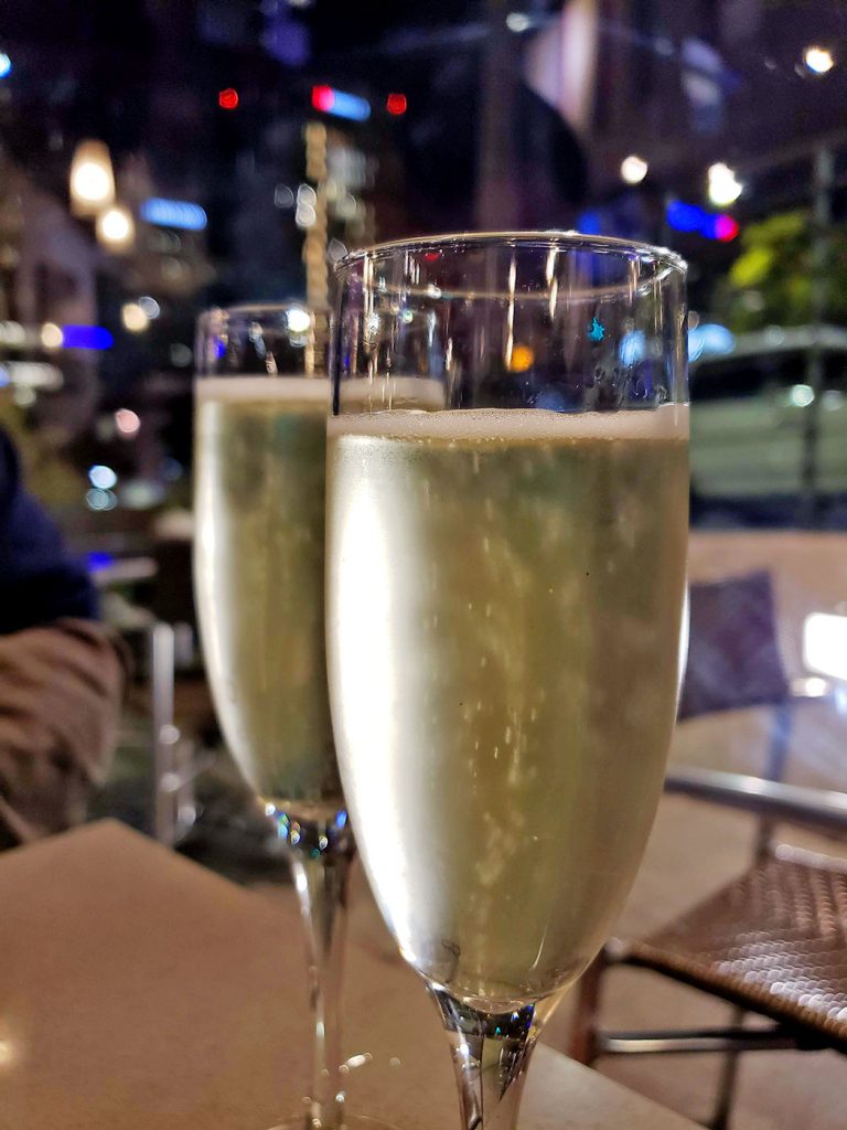 Prosecco at Soleluna Cafe - San Diego, CA