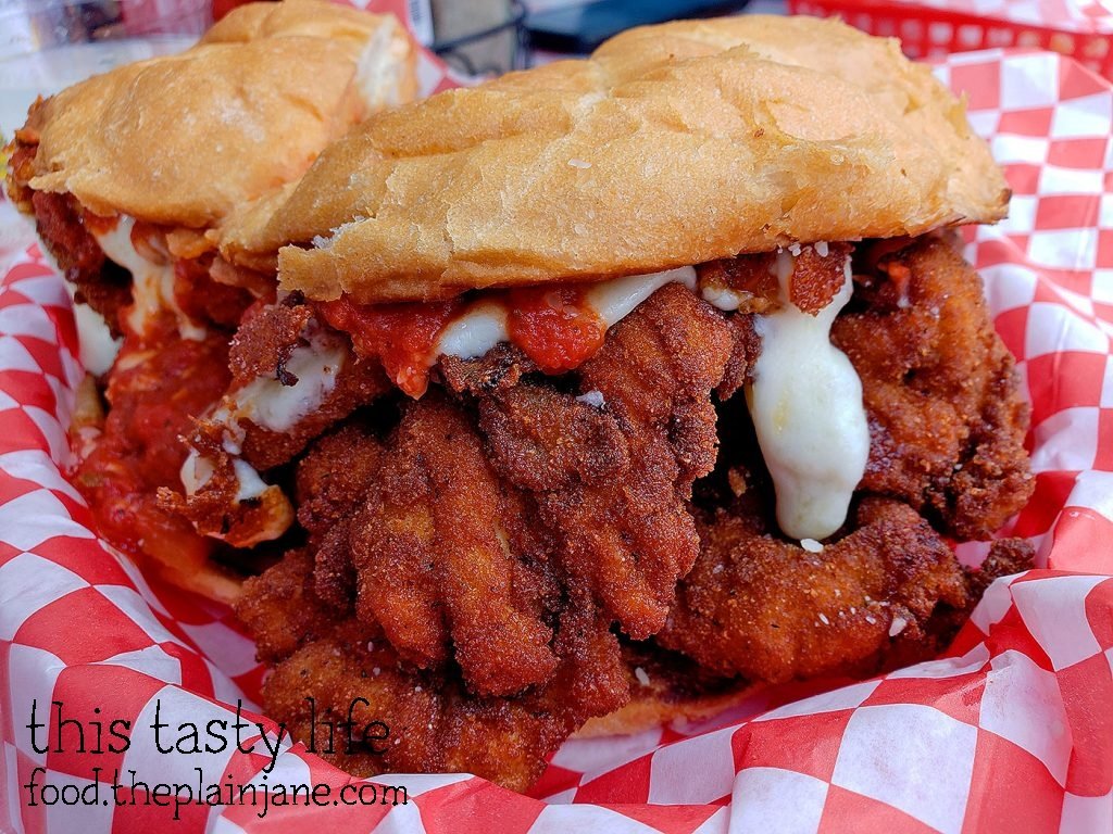 Double Chicken Parmesan Sandwich - Pete's Seafood - North Park - San Diego, CA