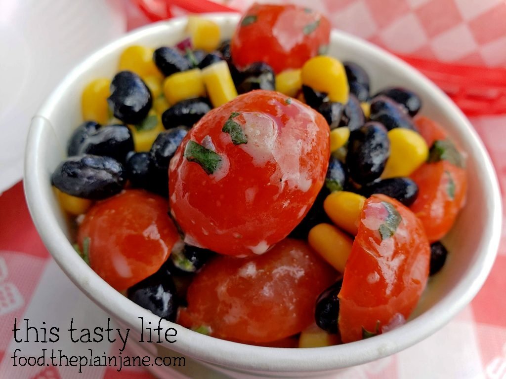 Side salad at Pete's Seafood - North Park - San Diego, CA