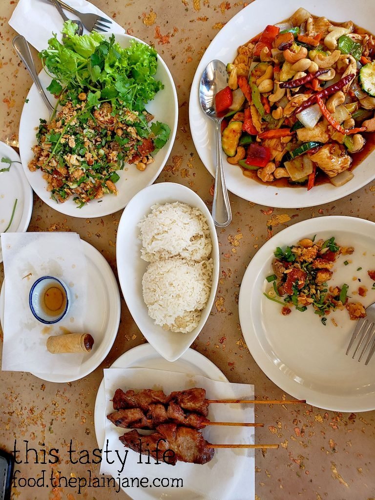 Dinner at Lann Boon Asia Cafe - San Diego, CA
