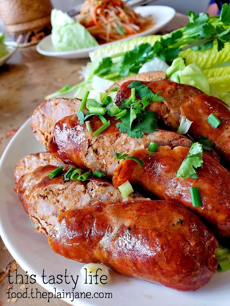 E San Sausage - Lann Boon Asia Cafe - San Diego, CA