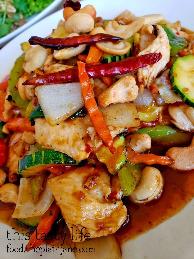 Stir Fry Cashew Chicken at Lann Boon Asia Cafe - San Diego, CA